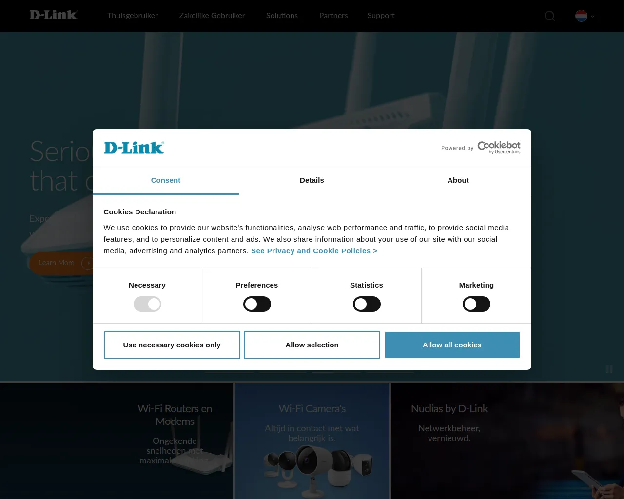 Smart Home, SMB and Enterprise solutions | D-Link