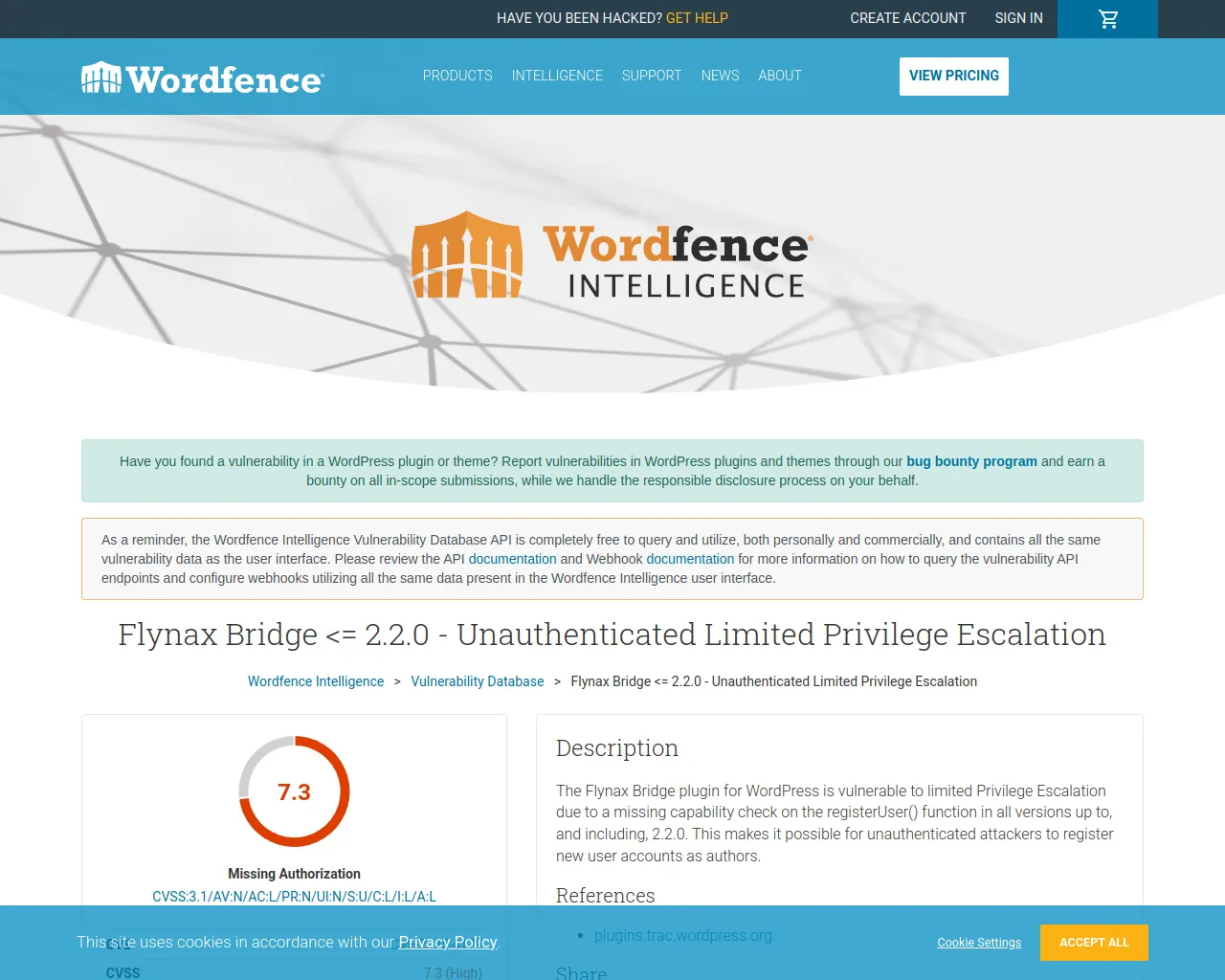Flynax Bridge <= 2.2.0 - Unauthenticated Limited Privilege Escalation