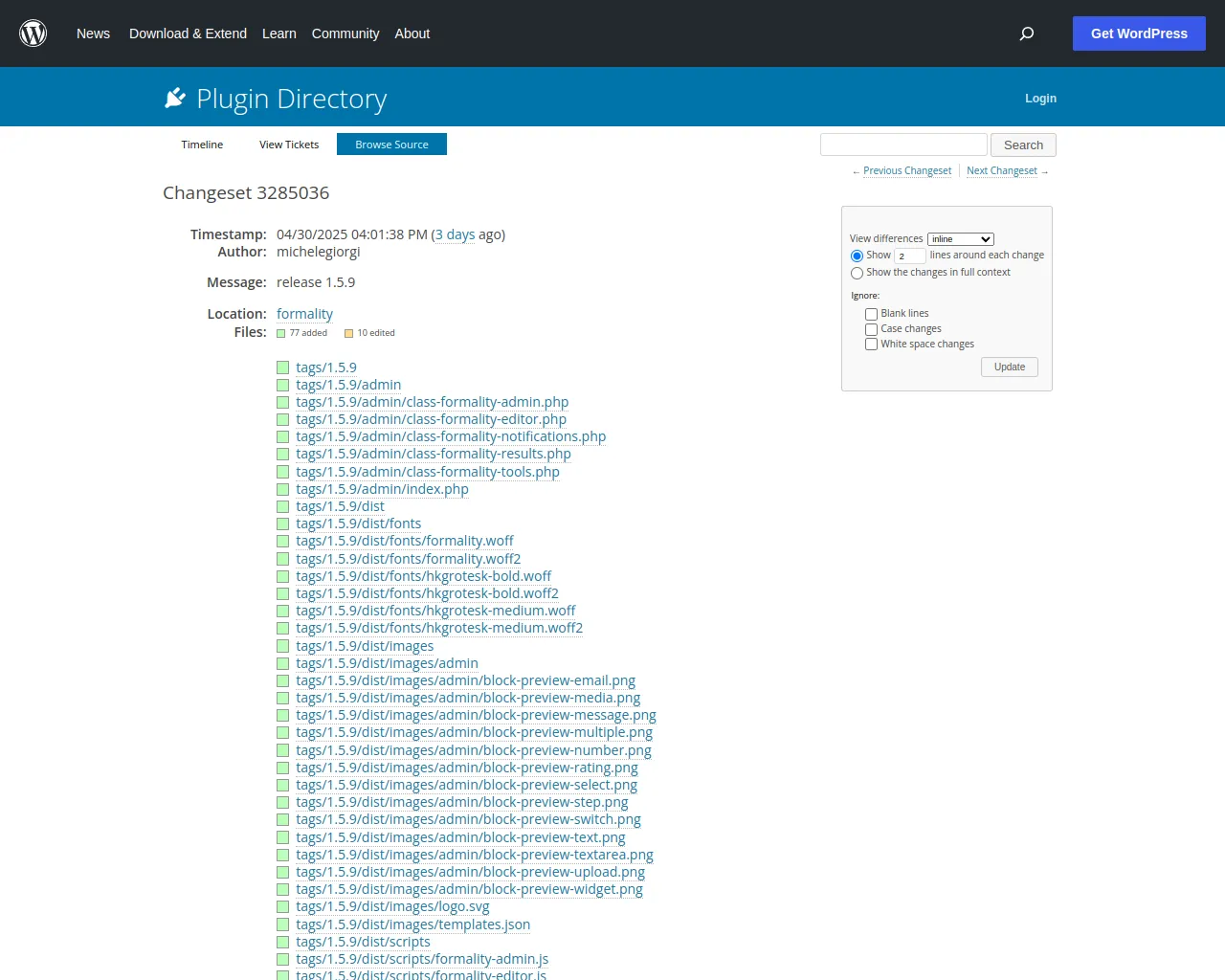 Changeset 3285036 – WordPress Plugin Repository