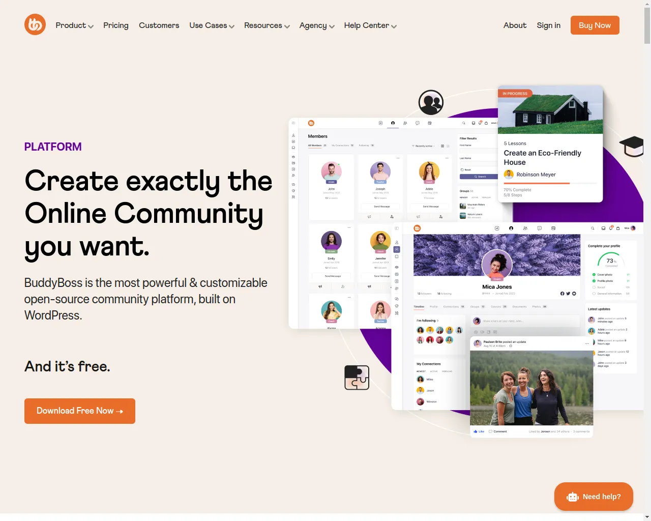 Create exactly the Online Community you want | BuddyBoss