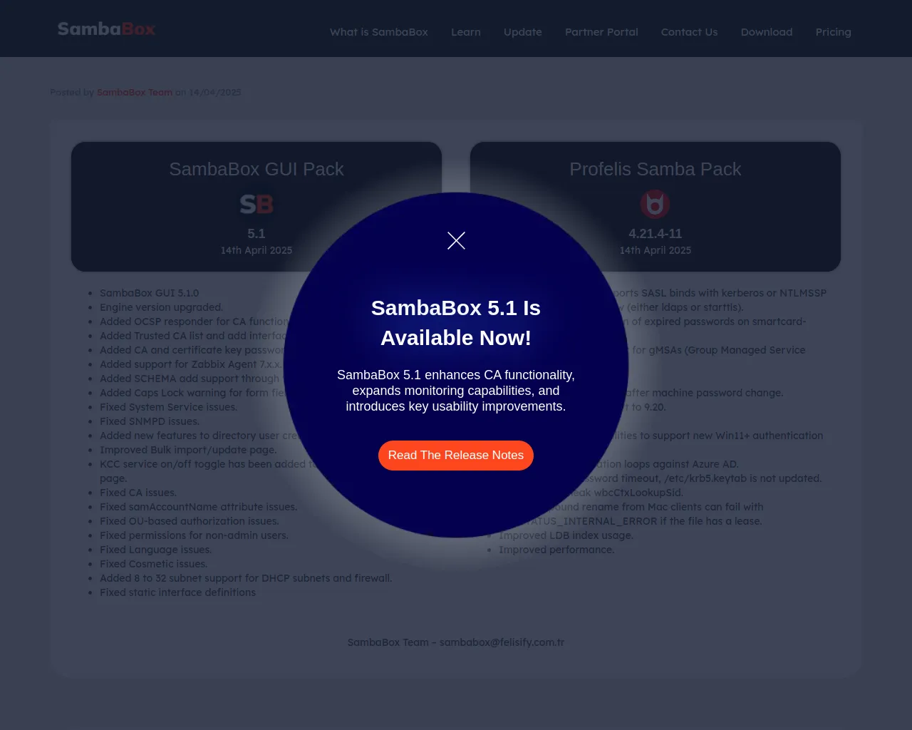 SambaBox v5.1 - SambaBox