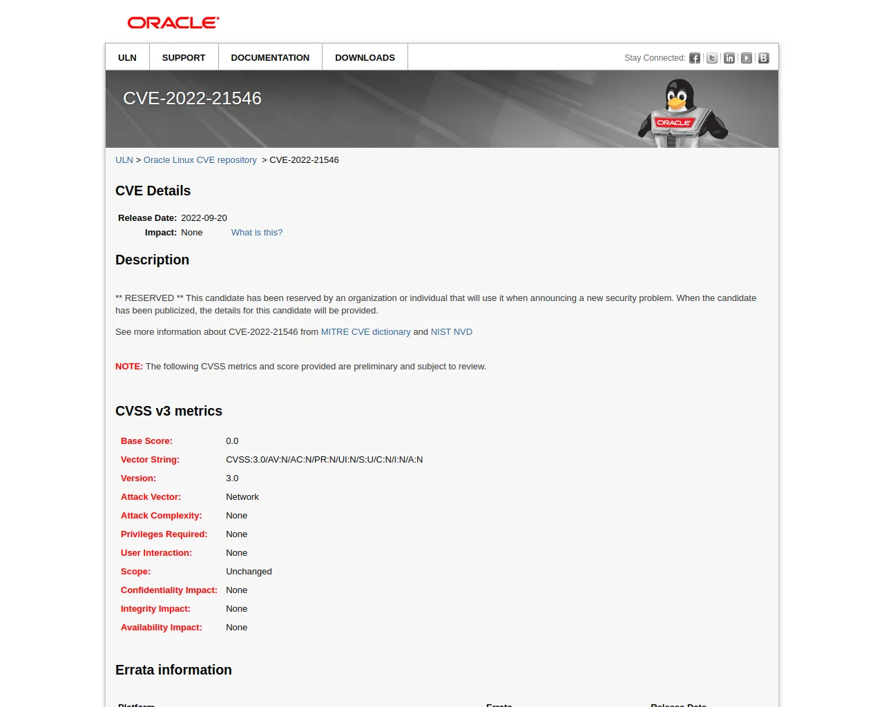 linux.oracle.com | CVE-2022-21546