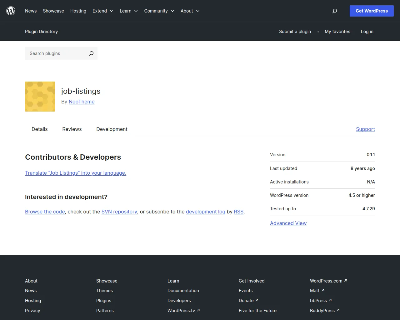 Job Listings – WordPress plugin | WordPress.org