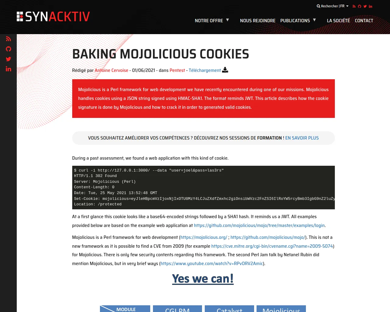 Baking Mojolicious cookies
