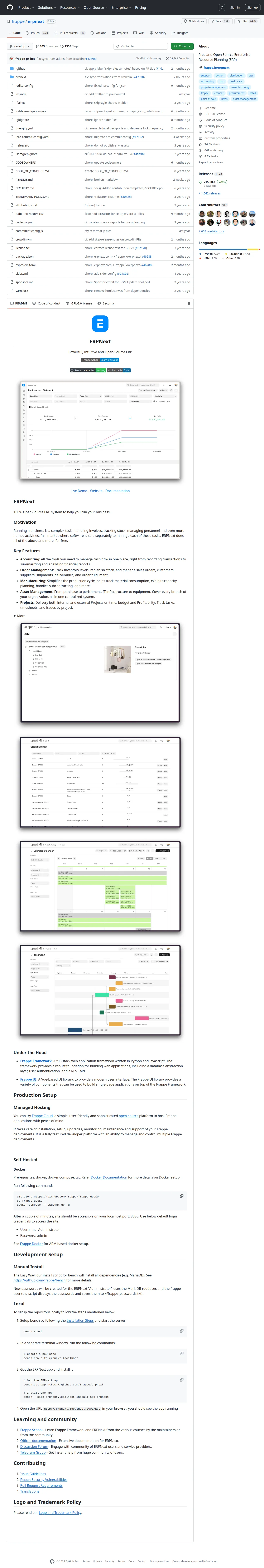 GitHub - frappe/erpnext: Free and Open Source Enterprise Resource Planning (ERP)