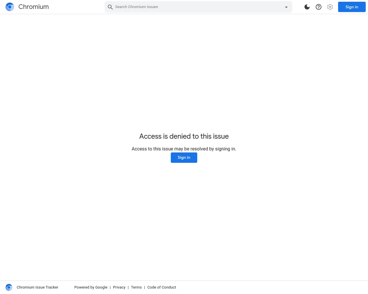View issue - Chromium