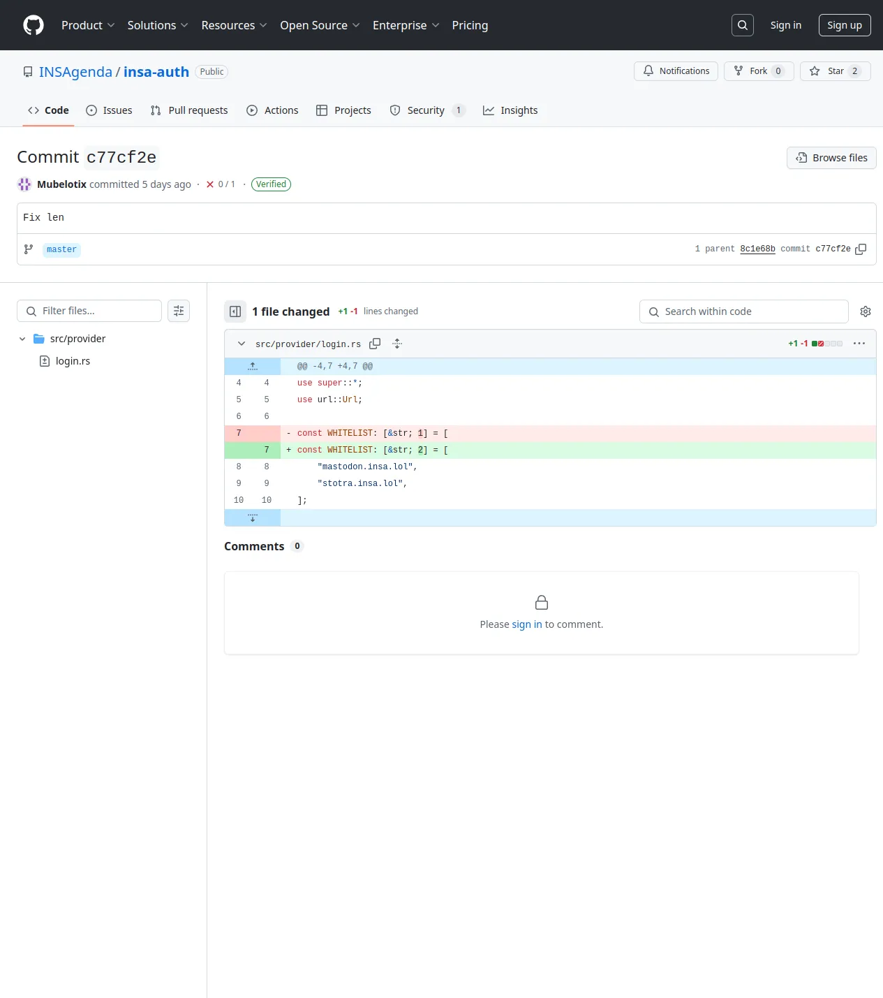 Fix len · INSAgenda/insa-auth@c77cf2e · GitHub