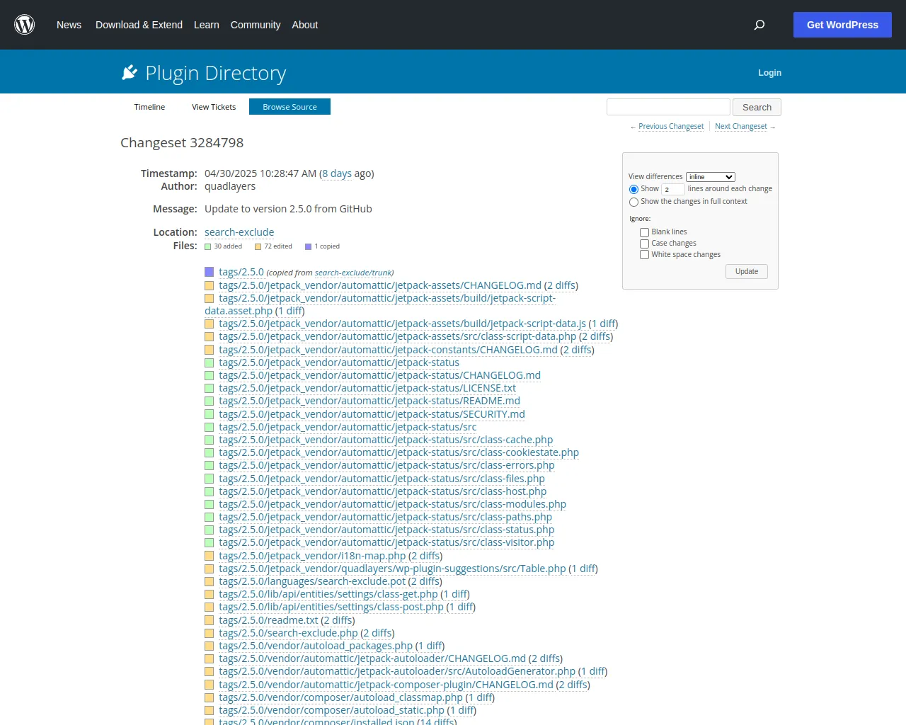 Changeset 3284798 – WordPress Plugin Repository