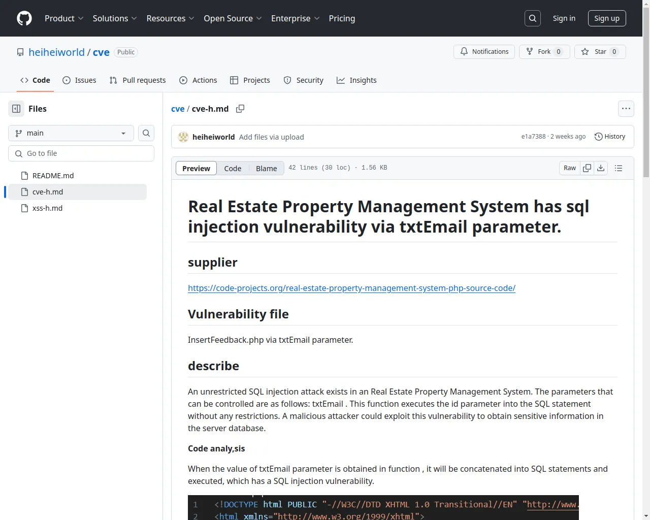cve/cve-h.md at main · heiheiworld/cve · GitHub