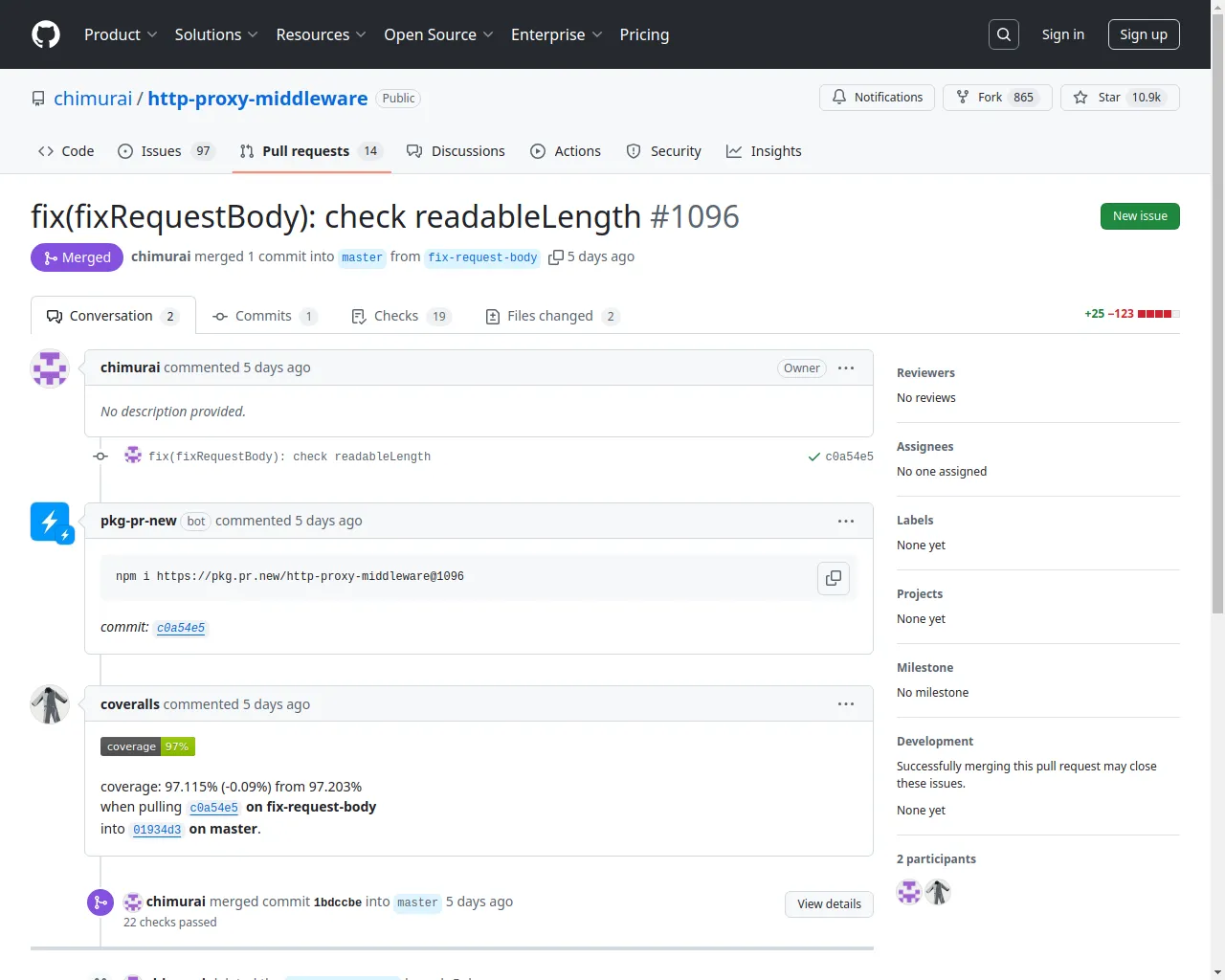 fix(fixRequestBody): check readableLength by chimurai · Pull Request #1096 · chimurai/http-proxy-middleware · GitHub